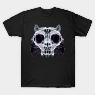 Skeleton of a bear in x-rays. T-Shirt